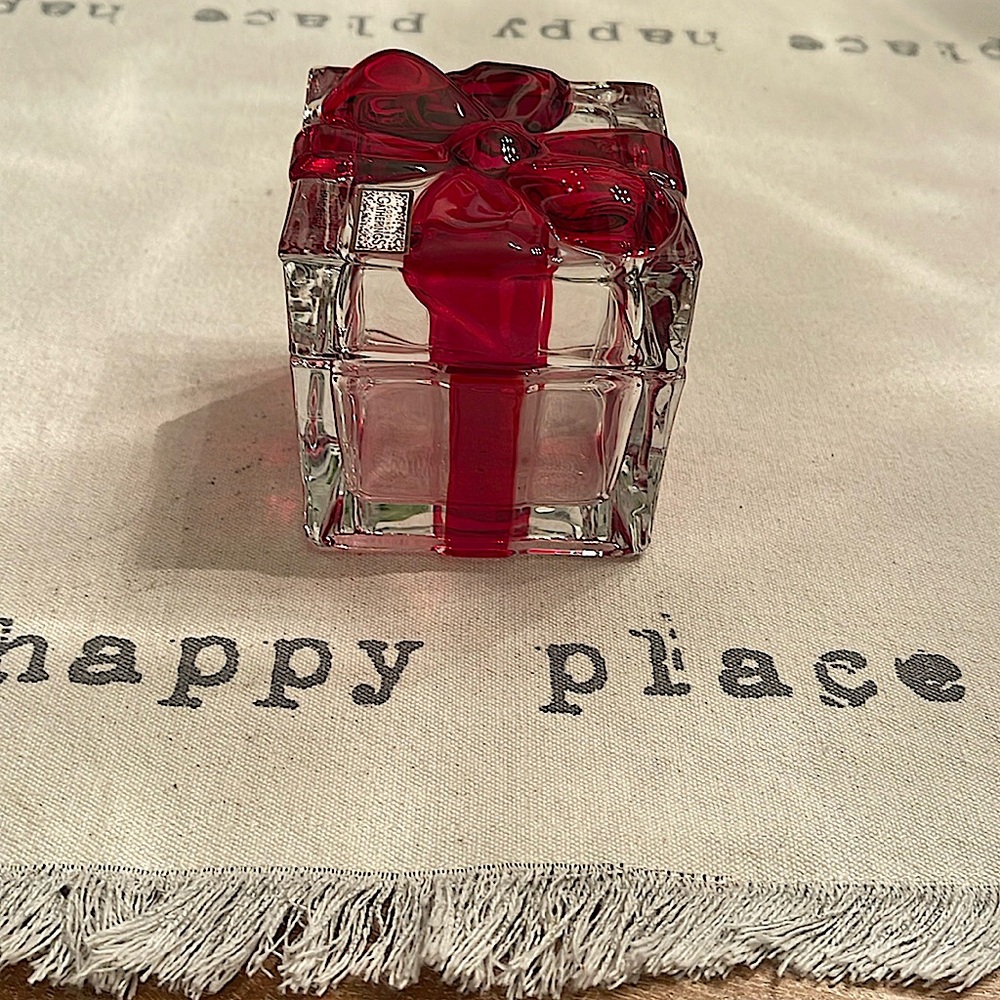 🎁🎁❤️❤️CRYSTAL Box Godinger Gatherings Present Box/ Christmas/Valentine’s
